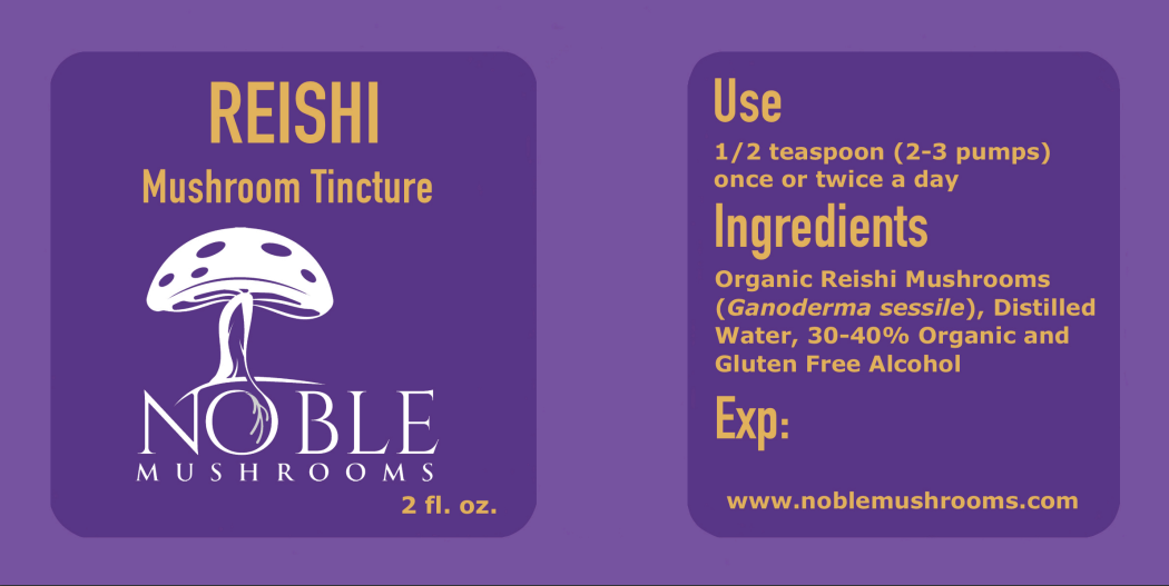 Reishi Mushroom Tincture — Calm & Sleep  (2 oz)