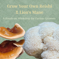 Grow Your Own Reishi or Lion’s Mane Mushrooms Class (2/28)