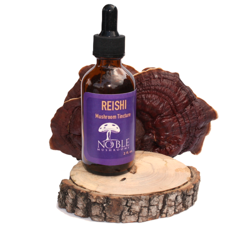 Reishi Mushroom Tincture, Calm & Sleep  (2 oz)